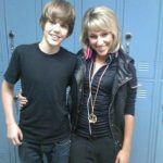 Justin Bieber avec son ex-petite amie Mandy Rain