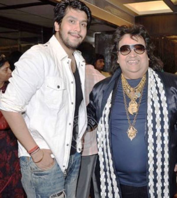 Bappi Lahiri με τον γιο του
