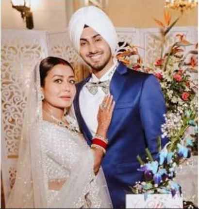 Rohanpreet Singh i Neha Kakkar na dočeku vjenčanja