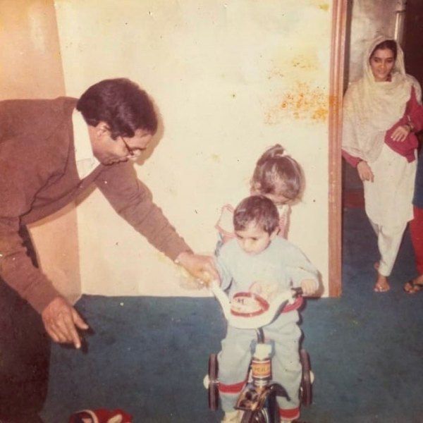 Yasser Desai som barn