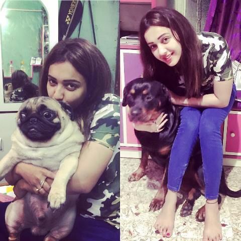 Koushani Mukherjee miluje psy
