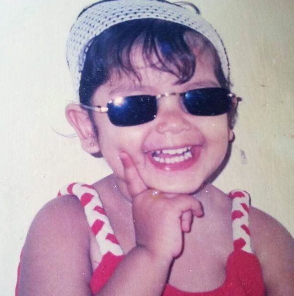 Priyanka Jain en la infancia