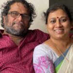 Hareesh Peradi se svou ženou