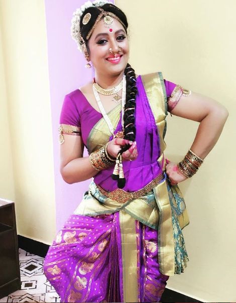 Shanoor Sana Begum dalam pakaian Bharatanatyam