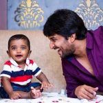 Nani bersama putranya Arjun