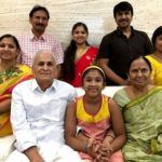 Srinivas Reddy avec sa famille