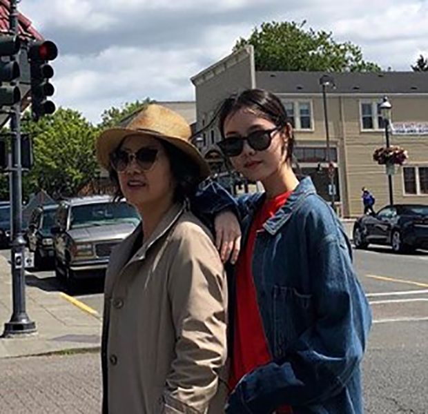 Kim Ye-won mit ihrer Mutter