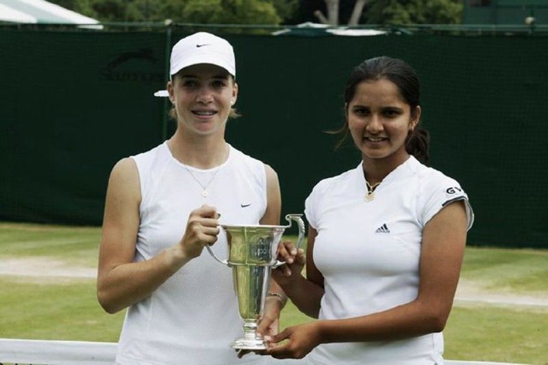 Sania Mirza với Alisa Kleybanova