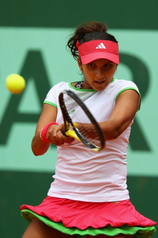 سانيا ميرزا ​​في بطولة فرنسا المفتوحة 2011
