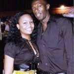 Usain Bolt avec son Ex petite-amie Mizicann Evans