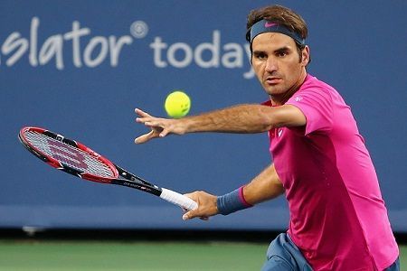 Roger Federer forhend