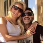 Diego Maradona avec son ex-petite amie Rocio Oliva