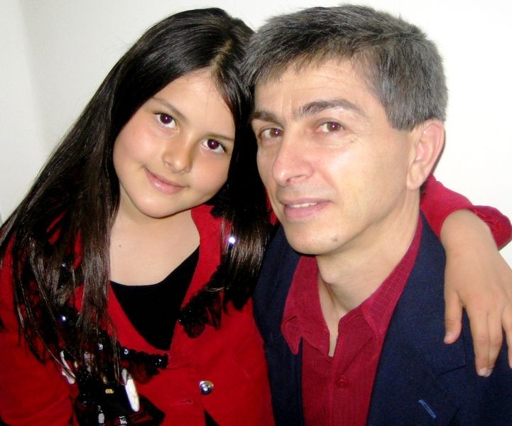 Бианка Андрееску с баща си Нику Андрееску