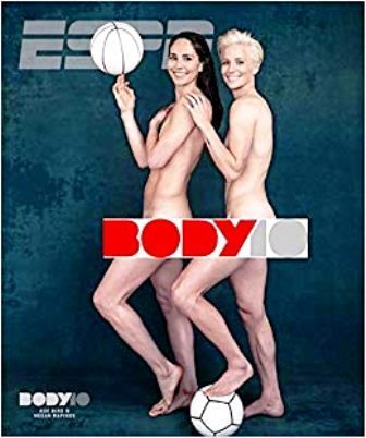 Меган Рапиное, представена през юли 2014 г. ESPN Body Issue