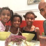 Meb avec ses filles