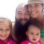 Bray Wyatt avec sa femme et ses filles