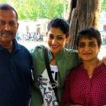 Tėvai su Ashwini Ponnappa