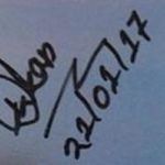 Autogram Dipa Karmakar