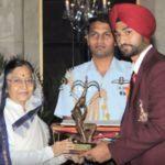 Sandeep Singh With Arjuna Award