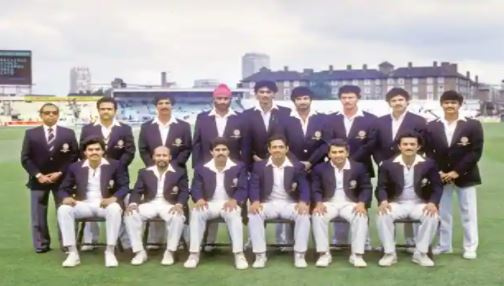   Intian joukkue's 1983 World Cup squad