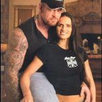 Undertaker toisen vaimonsa Sara Calawayn kanssa