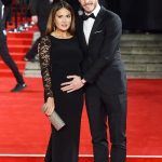 Gareth avec sa femme enceinte Emma