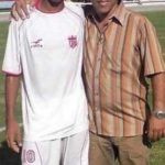 Roberto Firmino dengan ayahnya