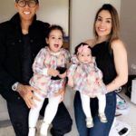 Ο Roberto Firmino με τη γυναίκα και τις κόρες του