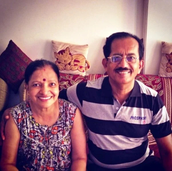   Sanil Shetty's parents