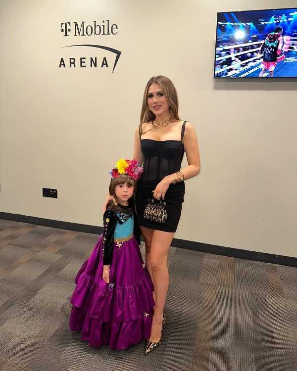 Fernanda Gómez avec sa fille, Maria Fernanda