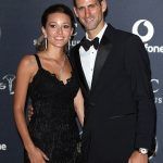 Djokovic avec sa femme Jelena