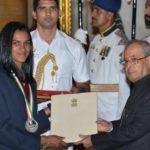 PV Sindhu modtager Rajiv Gandhi Khel Ratna Award