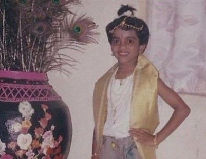 PV Синдху в детството си
