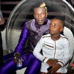 Asamoah Gyan un dēls Floyd Gyan