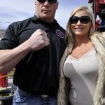 Brock Lesnar med kone Sable