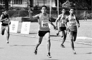   Noah Nirmal Tom, Koçi'deki 56. Kerala Eyaleti genç atletizm şampiyonasında