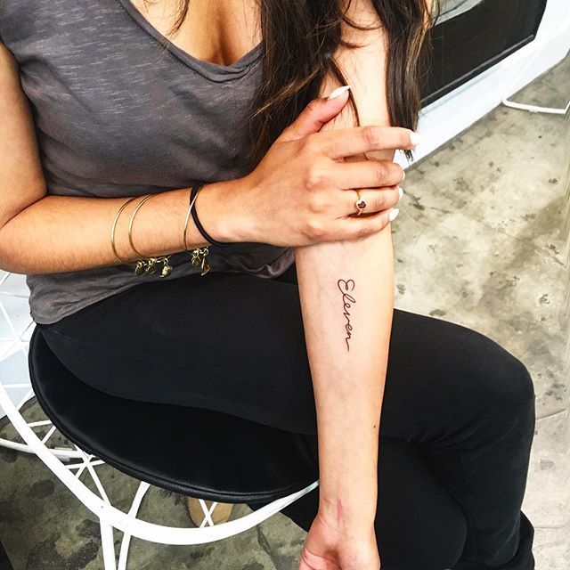 Anuja Joshi tatuering