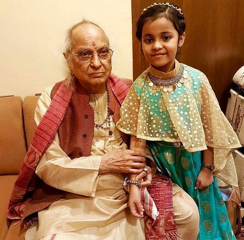 Ayat Shaikh dengan Pandit Jasraj