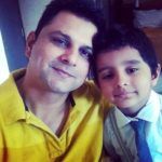 Sandeep Rajora with his son Ivaan Rajora
