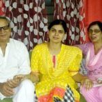 Sandeep Rajora vanemad ja õde Kavita Rajora
