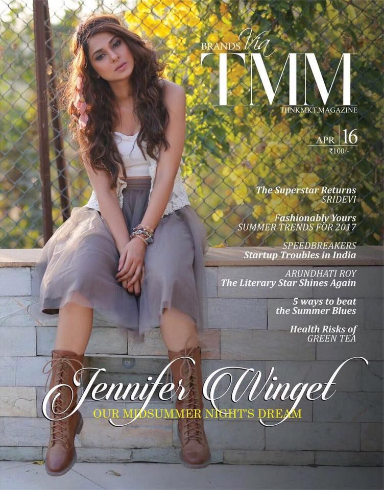 Jennifer Winget sa TMM Coverpage