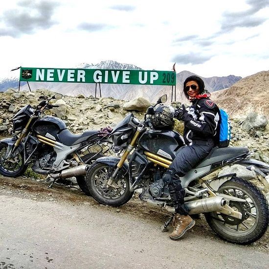 Alefia Kapadia sykkeltur til Leh Ladakh