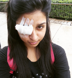 การผ่าตัดตา Jyoti Sharma