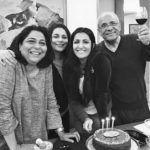 Eisha Chopra med familien