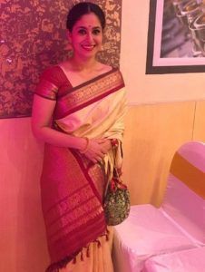 A Shubhaavi Choksey le encanta usar saris