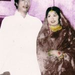 Haji Mastan mit seiner Frau Sona
