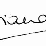 Prinsessa Dianan allekirjoitus
