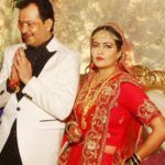 Ayushi Sharma ir Bhayyuji Maharaj santuokos nuotr