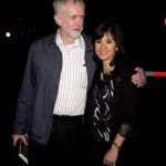 Jeremy Corbyn med sin kone Laura Alvarez