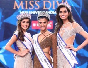 Nehal Chudasama dinobatkan sebagai Miss Diva Miss Universe 2018